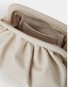 Beige leather Ursula handbag - Woman - SS2024 | Roberto Verino