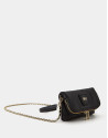 Black Mini Martina snakeskin print bag - Woman | Roberto Verino