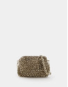 Bolso bandolera trenzado dorado Devyn Bag | Roberto Verino
