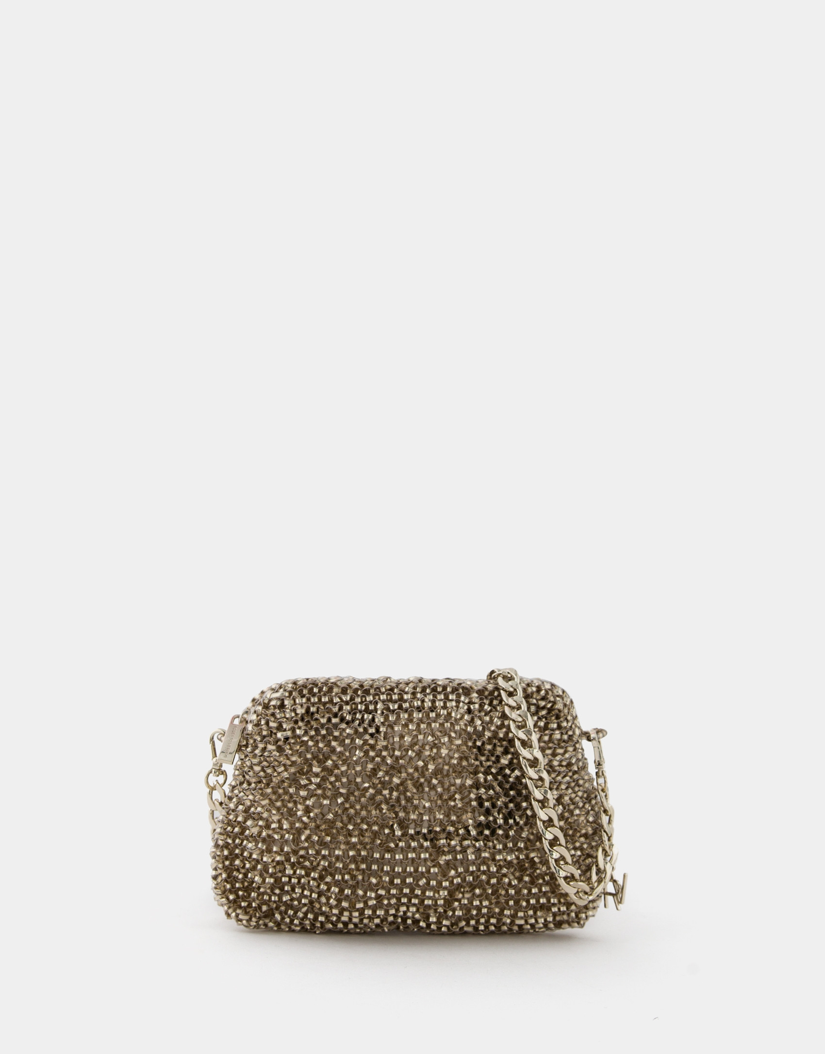 Bolso bandolera trenzado dorado Devyn Bag | Roberto Verino