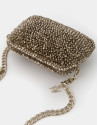 Bolso bandolera trenzado dorado Devyn Bag | Roberto Verino