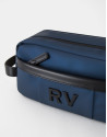 Navy blue zippered men's vanity case - Man | Roberto Verino