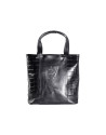 Grey lateral combined shopping bag.