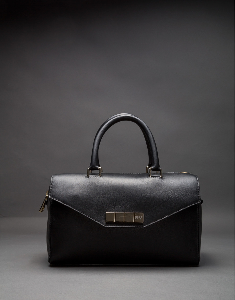 Bolso Carmen Negro en napa