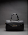 Bolso Carmen Negro en napa