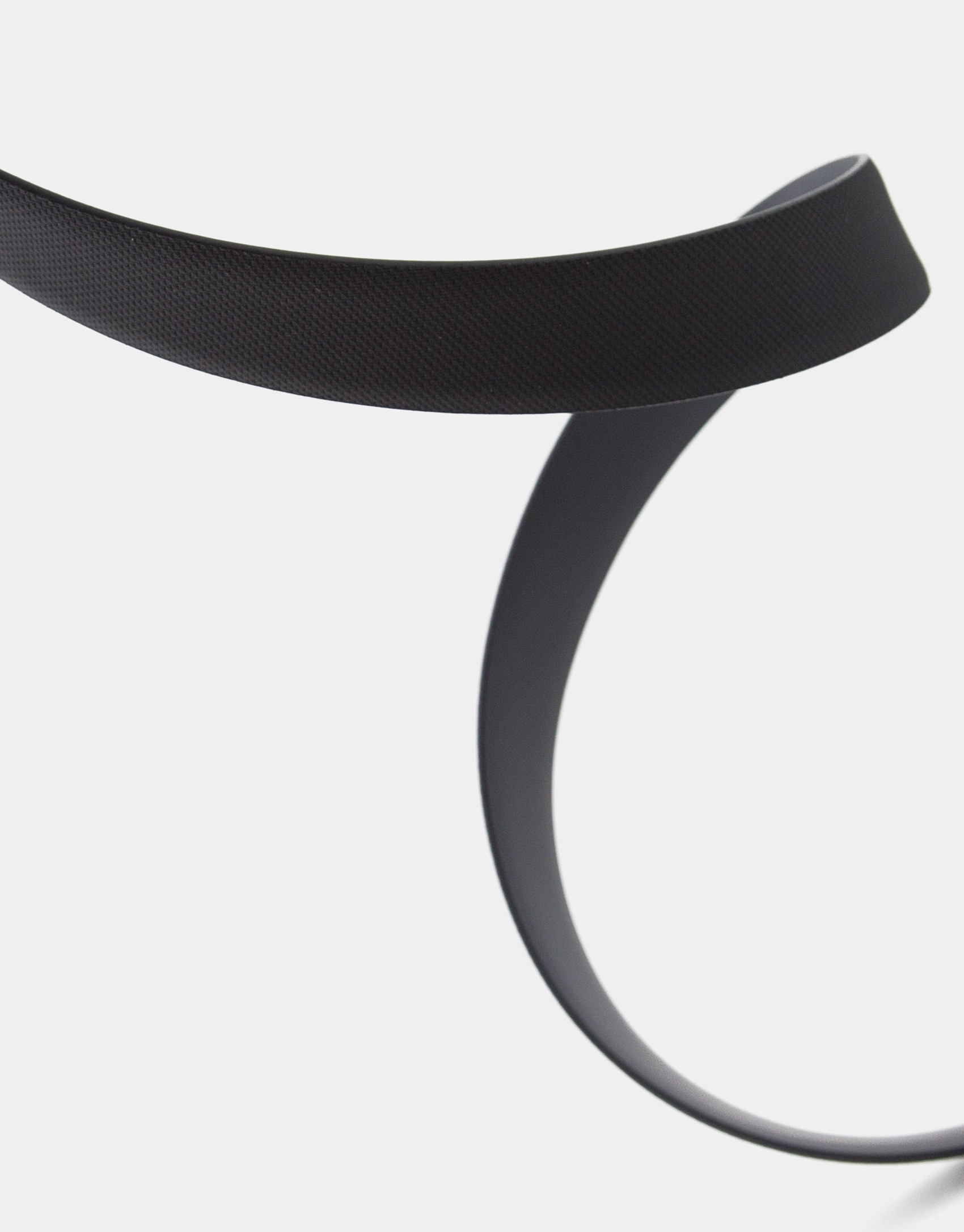 Reversible black and navy blue textured ... | Roberto Verino