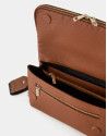 Brown leather Martina Duplo shoulder bag