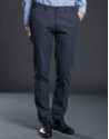Blue cotton pants