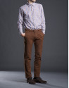 Pantalón sport algodón avellana