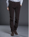Pantalón sport pana marrón