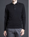 Polo punto negro