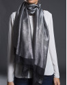 foulard negro con lurex