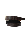 Narrow belt in black tones
