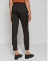 Camel tartan plaid leggings - Woman - AW2023 | Roberto Verino
