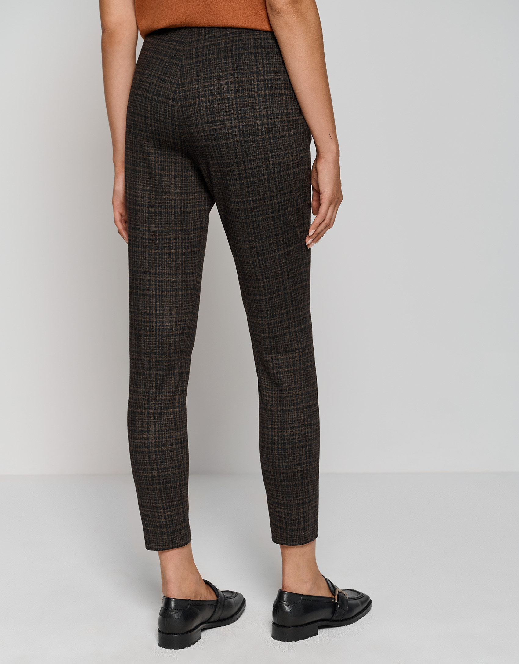 Pantalón legging Príncipe de Gales cámel | Roberto Verino