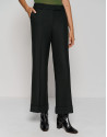 Pantalón sastre espiga verde - Mujer - OI2023 | Roberto Verino