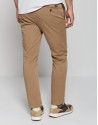 Tan dyed chino trousers - Man - AW2023 | Roberto Verino