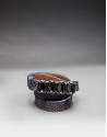 Narrow gray belt 