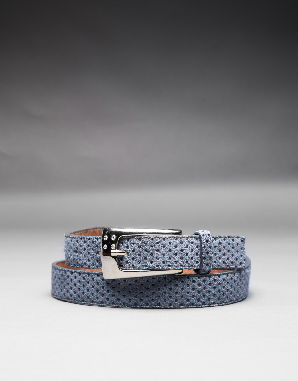 Narrow gray belt 