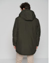 Parka técnica caqui interior acolchado - Hombre | Roberto Verino
