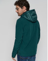 Cazadora cuerpo acolchado color verde doble ... | Roberto Verino