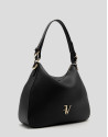 Bolso Hobo Cuca piel negro