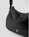 Bolso Hobo Cuca piel negro