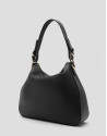 Bolso Hobo Cuca piel negro