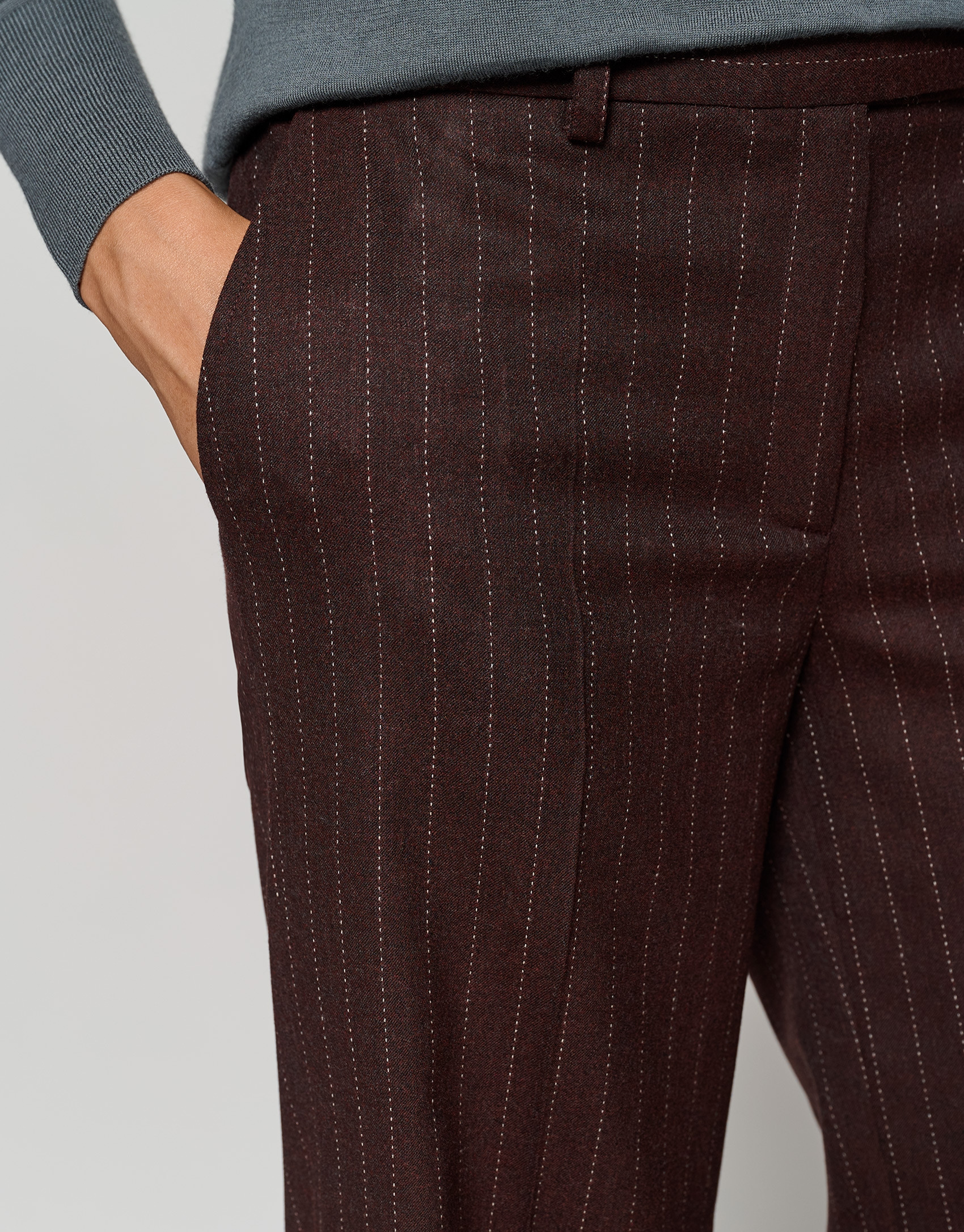 Pantalón sastre línea diplomática buganvilla