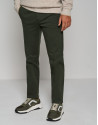 Pantalón chino tintado caqui