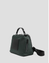 Mochila Dalhia nailon verde grisáceo