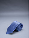 Blue dotted tie