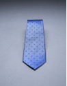 Corbata topos azul