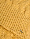 Mustard knit cap 