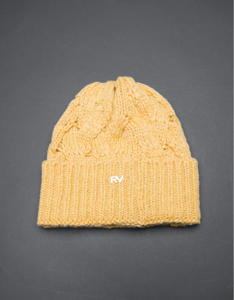 Mustard knit cap 