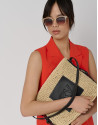 Camel Erika M hobo bag