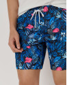 Bathing suit with blue tropical print - Man | Roberto Verino