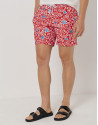 Red bathing suit with floral print - Man | Roberto Verino