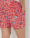 Red bathing suit with floral print - Man | Roberto Verino