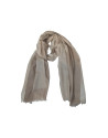Foulard en lana beige.