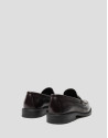 Mocasín piel marrón con antifaz