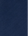 Navy blue silk tie with herringbone design | Roberto Verino