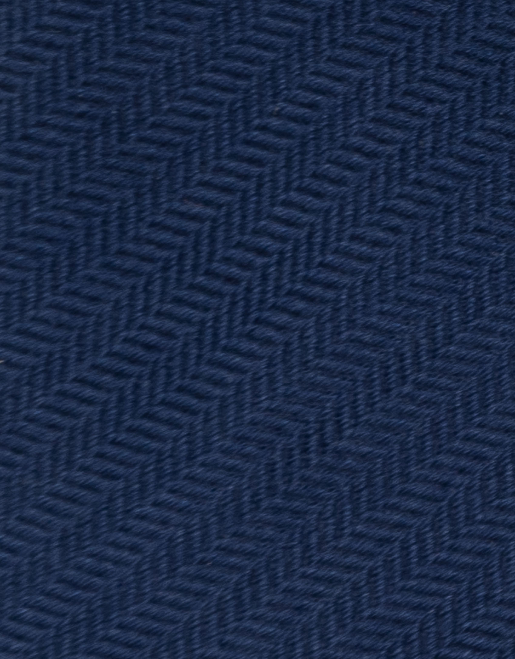 Corbata seda jacquard espiga color marino | Roberto Verino