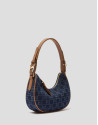 Bolso de hombro Moon Denim - Mujer - PV2024 | Roberto Verino
