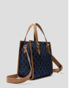 Denim Linda Maxi Satchel bag - Woman - SS2024 | Roberto Verino