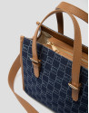 Bolso de mano Linda Satchel Maxi Denim