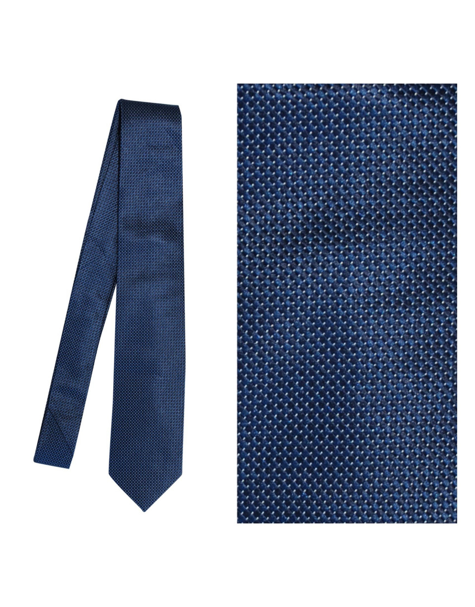 Dark blue tie
