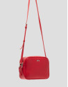 Bolso bandolera Taylor piel chef rojo