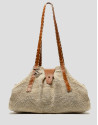 Loose Monaco natural fiber shopping bag