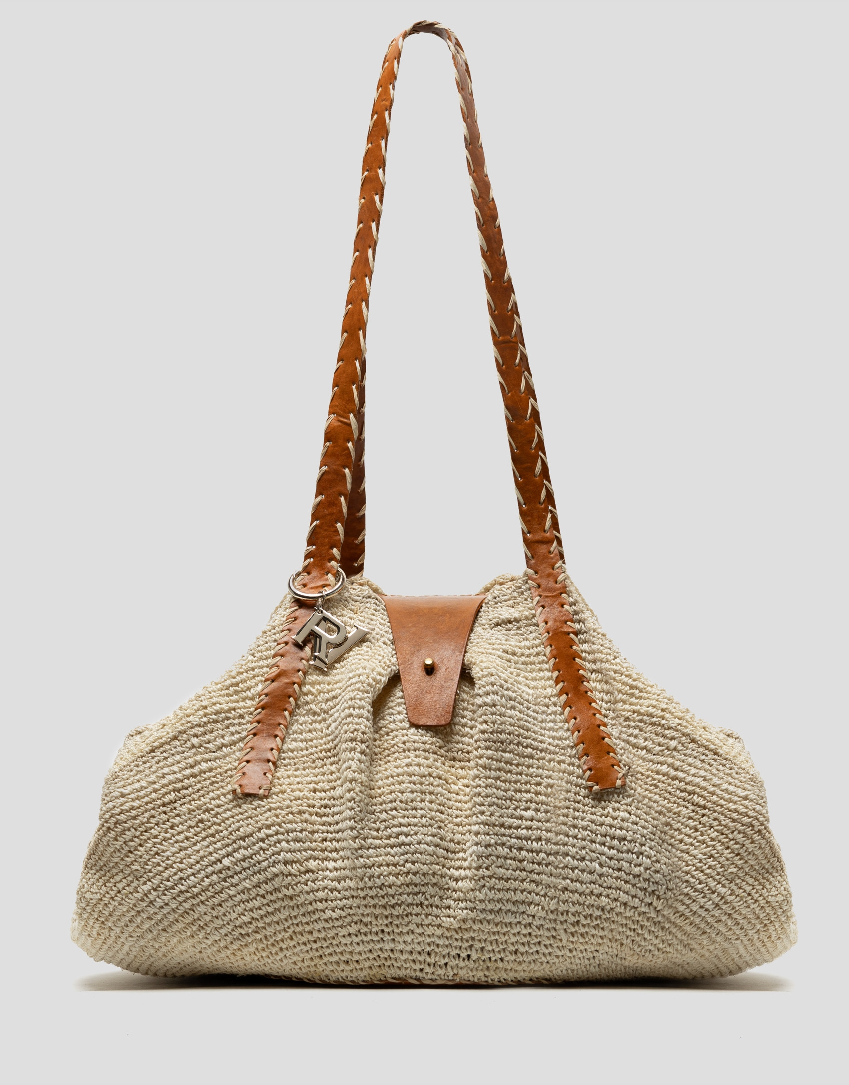 Loose Monaco natural fiber shopping bag